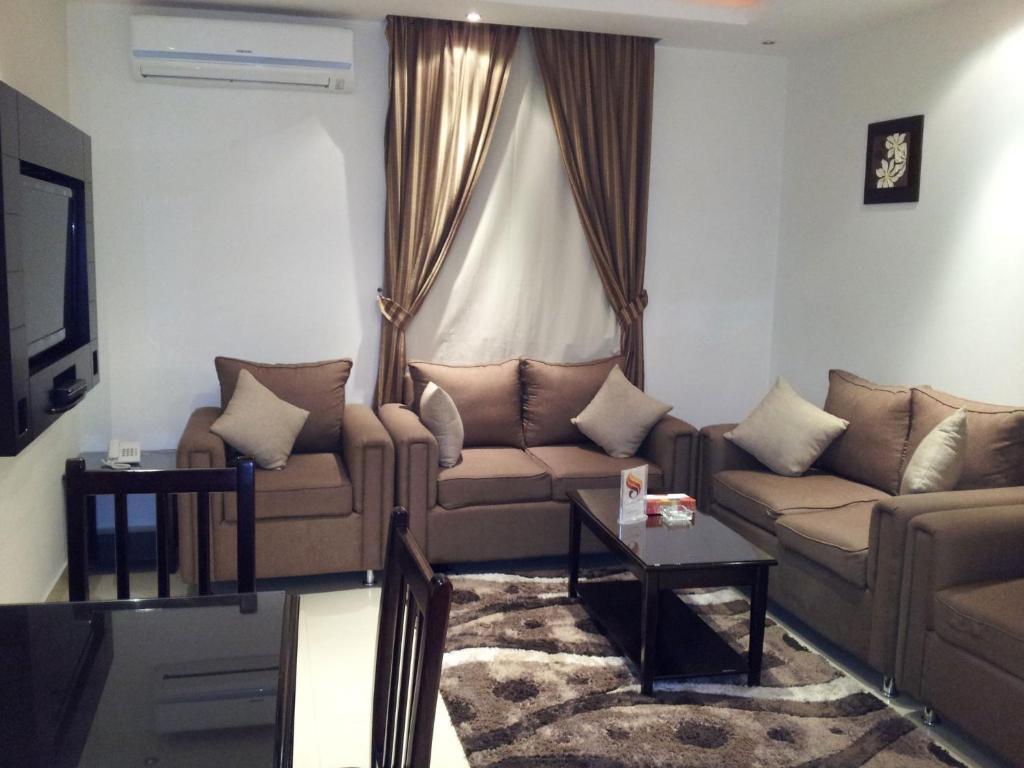 Dorar Darea Serviced Apartments - Al Malqa Riyad Oda fotoğraf